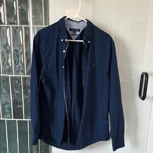 Tommy Hilfiger Dark Blue Casual Shirt